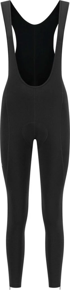 Rogelli Core - Lange Fietsbroek Met Bretels - Dames - Maat L - Zwart