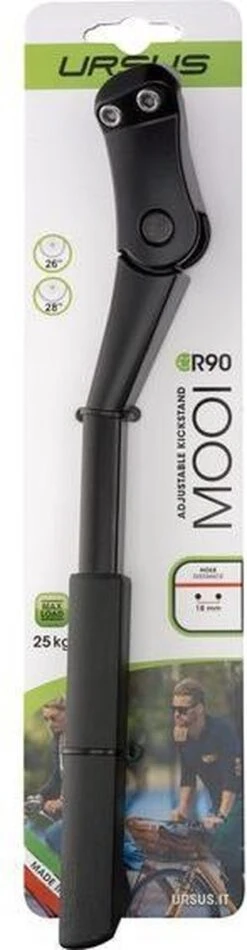 Ursus Standaard Mooi Rear Aluminium 26/28 Inch Zwart -Fietsuitrustings Winkel 312x1200