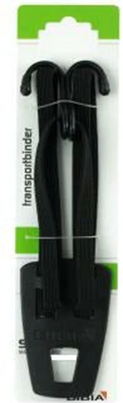 Widek Bibia Transportbinder - Snelbinder - Met Haken - Zwart -Fietsuitrustings Winkel 368x1200