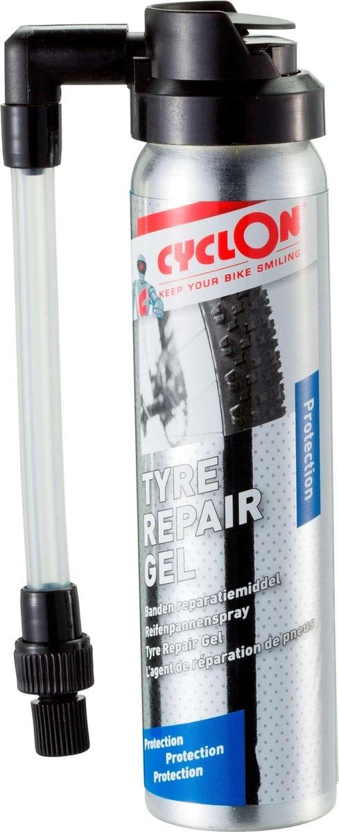Cyclon Bandreparatiegel Tyre Repair Gel 75 Ml Zilver 1 Cyclon Bandreparatiegel Tyre Repair Gel 75 Ml Zilver