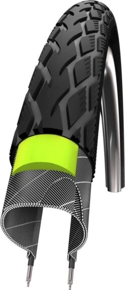 Schwalbe Buitenband - Marathon G-Guard - 20 Inch X 1.50 - Zwart Reflecterend