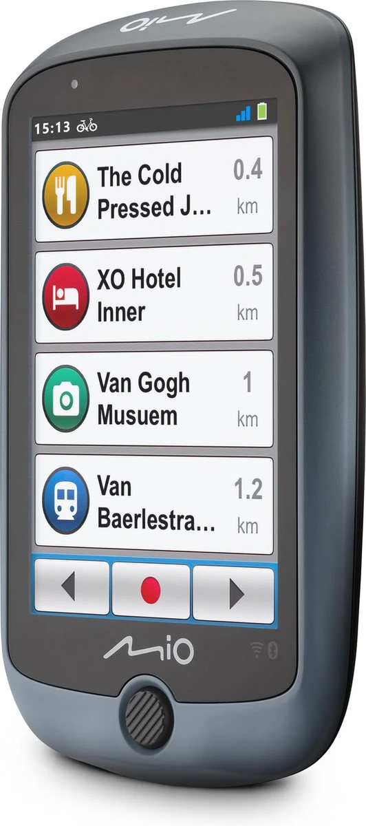 Mio Cyclo Discover Connect Fiets-Navigatie Antraciet/Zwart 9 Mio Cyclo Discover Connect Fiets-Navigatie Antraciet/Zwart - Afbeelding 9