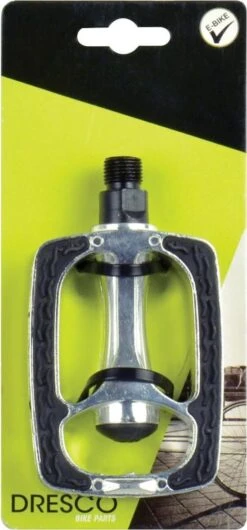Dresco - Fietspedalen - E-bike - Chroom/Zwart -Fietsuitrustings Winkel 559x1200 1