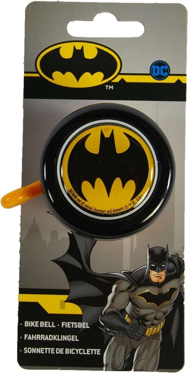 Batman Fietsbel - Jongens - Zwart 2 Batman Fietsbel - Jongens - Zwart - Afbeelding 2