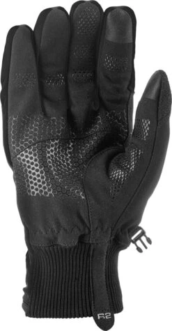 Luxe Winter Handschoen - Warm Door Dikke Stof En Thinsulate - Waterproof - Windvrij - Touchscreen Fietshandschoen - Reflecterend - Unisex R2 - Storm Winter Fietshandschoenen - Zwart - Maat XL / 9 -Fietsuitrustings Winkel 624x1200