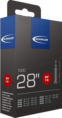 Schwalbe SV15 - Binnenband Race Fiets - Frans Ventiel - 40 Mm - 12 Schwalbe SV15 - Binnenband Race Fiets - Frans Ventiel - 40 Mm - -Fietsuitrustings Winkel 639x1200