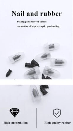 Merkloos Auto En Fietsband Banden Reparatieset Auto Motor Scooter Scootmobiel 4 Stuks - Bandenplakset - Proppenset - Auto Accessories -Fietsuitrustings Winkel 672x1200 2