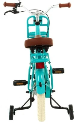 Nogan Puck - Kinderfiets - Meisjesfiets - 12 Inch - Turquoise -Fietsuitrustings Winkel 682x1200