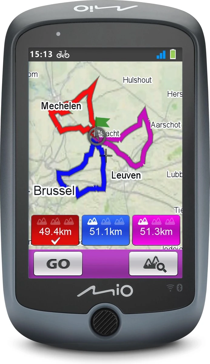 Mio Cyclo Discover Connect Fiets-Navigatie Antraciet/Zwart 3 Mio Cyclo Discover Connect Fiets-Navigatie Antraciet/Zwart - Afbeelding 3