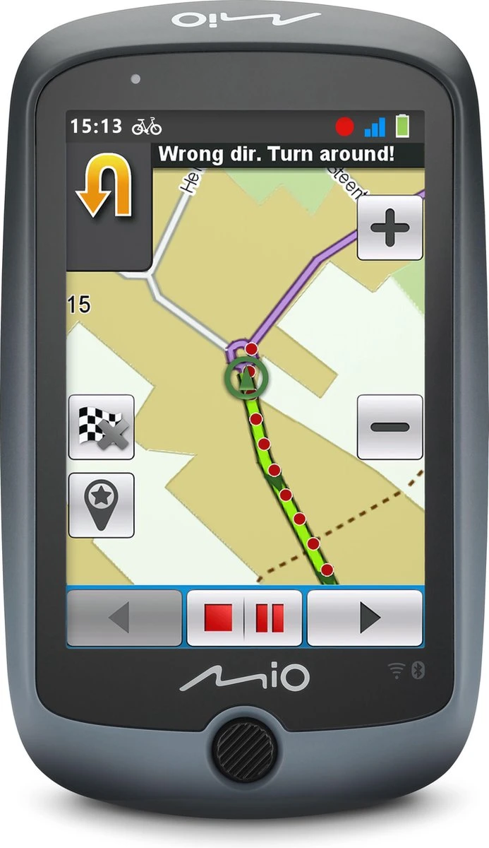 Mio Cyclo Discover Connect Fiets-Navigatie Antraciet/Zwart 4 Mio Cyclo Discover Connect Fiets-Navigatie Antraciet/Zwart - Afbeelding 4