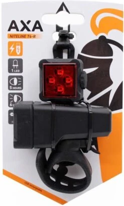AXA Niteline T4R LED Fietslampjes Voor En Achter - Fietsverlichting USB Oplaadbaar -Fietsuitrustings Winkel 721x1200