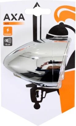 AXA – Classic Battery - 4 Lux - Fietslamp Voorlicht - LED Koplamp - Fietsverlichting Op Batterij - Zilver -Fietsuitrustings Winkel 728x1200 1