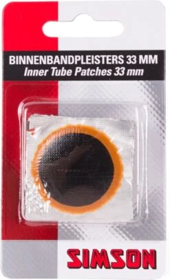 Simson Bandenplakkers - Fietsbandreparatie - Rond - Ø 33 Mm - 8 Stuks -Fietsuitrustings Winkel 730x1200 1