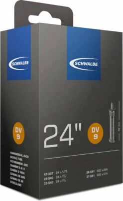 Schwalbe Binnenband - DV9 - 24 Inch X 1 1/8 - 1.75 - Hollands Ventiel - 32mm -Fietsuitrustings Winkel 735x1200 3