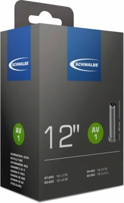 Schwalbe Binnenband 12 X 1.75/2.10 (47/62-203) Av 40 Mm -Fietsuitrustings Winkel 736x1200