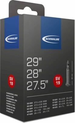 Schwalbe SV19 - Binnenband Mountainbike Van 27.5 Tem 29 Inch - Frans Ventiel - 40 Mm - 28 X 1 1/2 - 150 - 235 - 14 Schwalbe SV19 - Binnenband Mountainbike Van 27.5 Tem 29 Inch - Frans Ventiel - 40 Mm - 28 X 1 1/2 - 150 - 235 - -Fietsuitrustings Winkel 736x1200 4