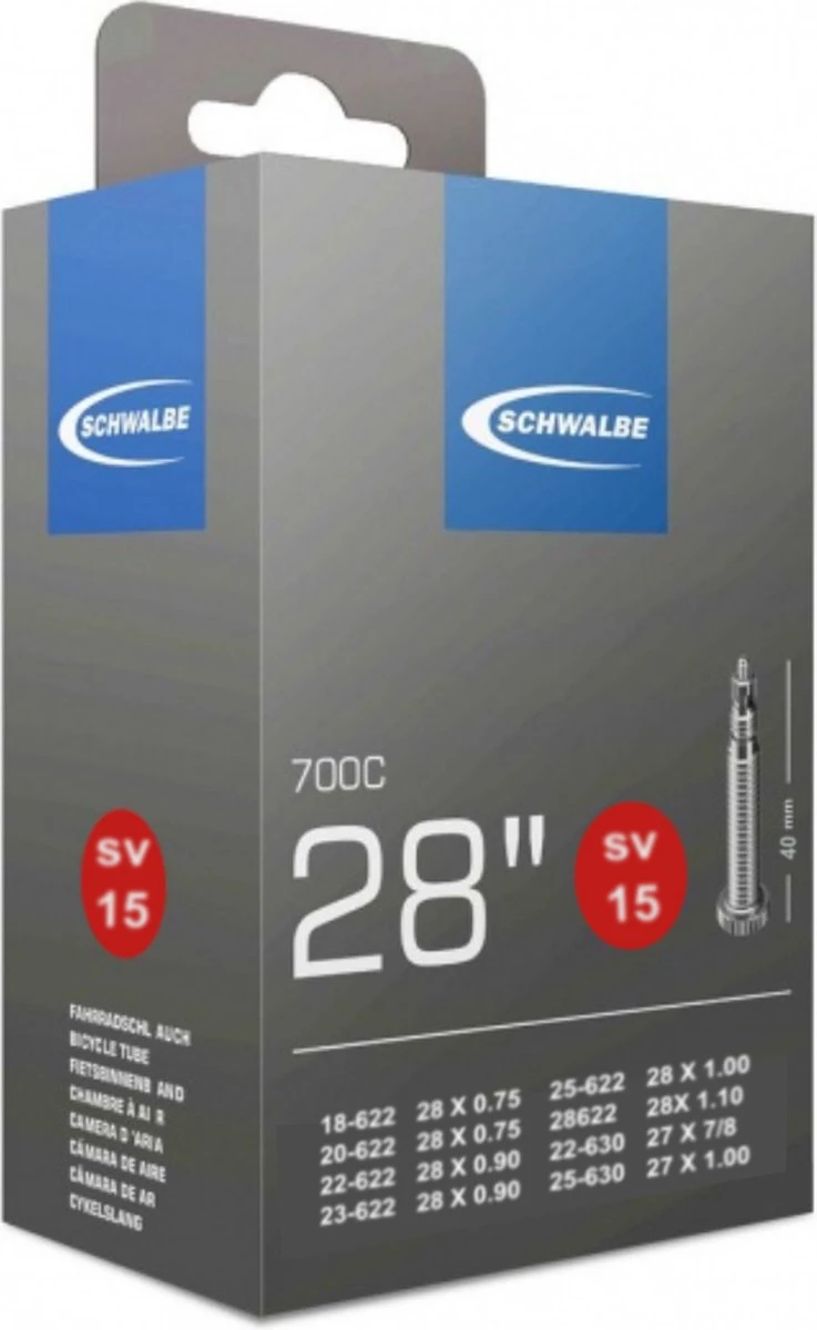 Schwalbe SV15 - Binnenband Race Fiets - Frans Ventiel - 40 Mm - 6 Schwalbe SV15 - Binnenband Race Fiets - Frans Ventiel - 40 Mm - - Afbeelding 6
