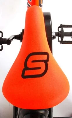 Volare Sportivo Kinderfiets - Jongens - 16 Inch - Neon Oranje Zwart - 95% Afgemonteerd -Fietsuitrustings Winkel 738x1200
