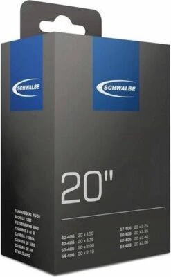 Schwalbe Binnenband 20 Inch (40/62-406, 54-428) Av 40 Mm -Fietsuitrustings Winkel 739x1200 5