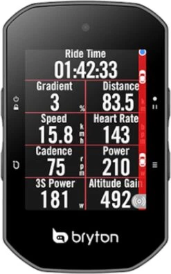 Bryton Rider S500 E - Fietscomputer -Fietsuitrustings Winkel 749x1200 1