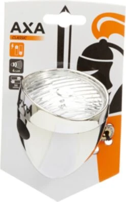 AXA – Classic Battery - 4 Lux - Fietslamp Voorlicht - LED Koplamp - Fietsverlichting Op Batterij - Zilver -Fietsuitrustings Winkel 750x1200 1