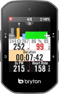 Bryton Rider S500 E - Fietscomputer -Fietsuitrustings Winkel 752x1200 3