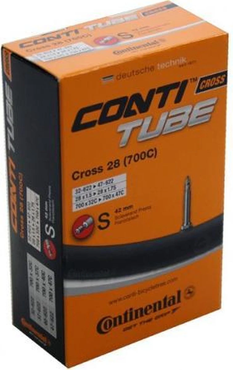 Continental Binnenband Cross 28 Inch (32/47-622) Fv 42 Mm 5 Continental Binnenband Cross 28 Inch (32/47-622) Fv 42 Mm - Afbeelding 5