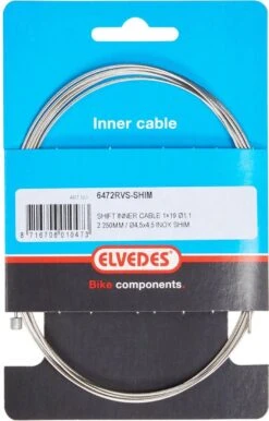 Schakel Binnenkabel Elvedes Voor Shimano 2250mm RVS ø1,1mm Shimano N-nippel (op Kaart) -Fietsuitrustings Winkel 767x1200 3
