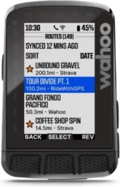 Wahoo Fitness Wahoo Elemnt Roam V2 Fietscomputer - Zwart 9 Wahoo Fitness Wahoo Elemnt Roam V2 Fietscomputer - Zwart -Fietsuitrustings Winkel 771x1200 7