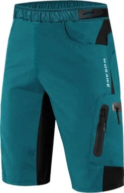 Merkloos Mountainbike Broek - MTB Broek - Short - Blauw - Fietsbroek & Onderbroek Met Zeem - Maat XL -Fietsuitrustings Winkel 772x1200 1