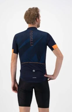 Rogelli Dusk Fietsshirt Heren Blauw/Oranje - Maat XL 11 Rogelli Dusk Fietsshirt Heren Blauw/Oranje - Maat XL -Fietsuitrustings Winkel 774x1200