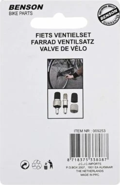 Benson Losse Fietsventiel Dunlop - Blitz - Hollands Met Stopdopje - 2 Stuks -Fietsuitrustings Winkel 778x1200 8