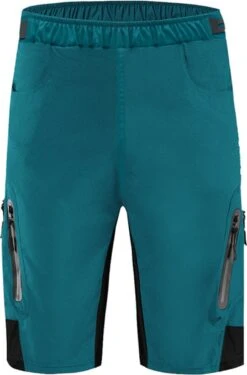 Merkloos Mountainbike Broek - MTB Broek - Short - Blauw - Fietsbroek & Onderbroek Met Zeem - Maat XL -Fietsuitrustings Winkel 790x1200 4