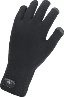 Sealskinz Waterproof All Weather Ultra Grip Knitted Fietshandschoenen Unisex - Maat L -Fietsuitrustings Winkel 791x1200