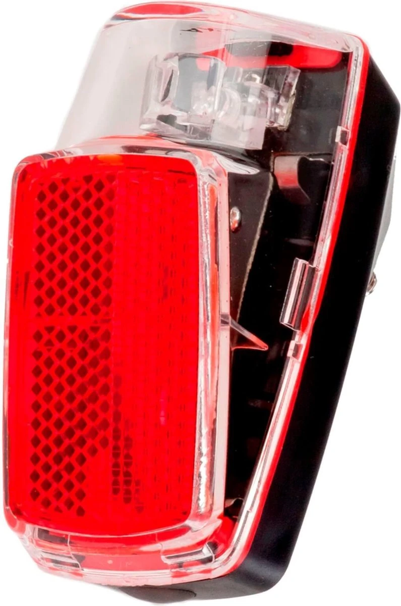 AXA Run Compact - Fiets Achterlicht - LED Fietsverlichting Op Batterij - Spatbord Montage – Rood 2 AXA Run Compact - Fiets Achterlicht - LED Fietsverlichting Op Batterij - Spatbord Montage – Rood - Afbeelding 2