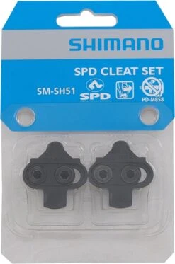 Shimano Schoenplaatjes Spd Zwart Sh51 -Fietsuitrustings Winkel 795x1200 3