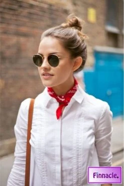 Finnacle - Hip Hop Bandana 100% Katoen Bandana Rood Vierkante Sjaal 50cm * 50cm Hoofdband Boerenzakdoek Voor Vrouwen/Mannen/Jongens/Meisjes -Fietsuitrustings Winkel 804x1200 2