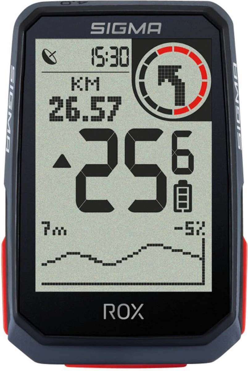 SIGMA SPORT ROX 4.0 GPS Fietscomputer Incl. Stuurhouder, Zwart 2 SIGMA SPORT ROX 4.0 GPS Fietscomputer Incl. Stuurhouder, Zwart - Afbeelding 2