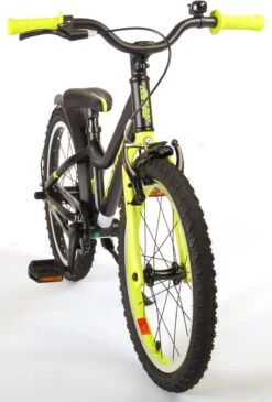 Volare Blaster Kinderfiets - Jongens - 18 Inch - Zwart Geel Groen - Prime Collection -Fietsuitrustings Winkel 811x1200 2