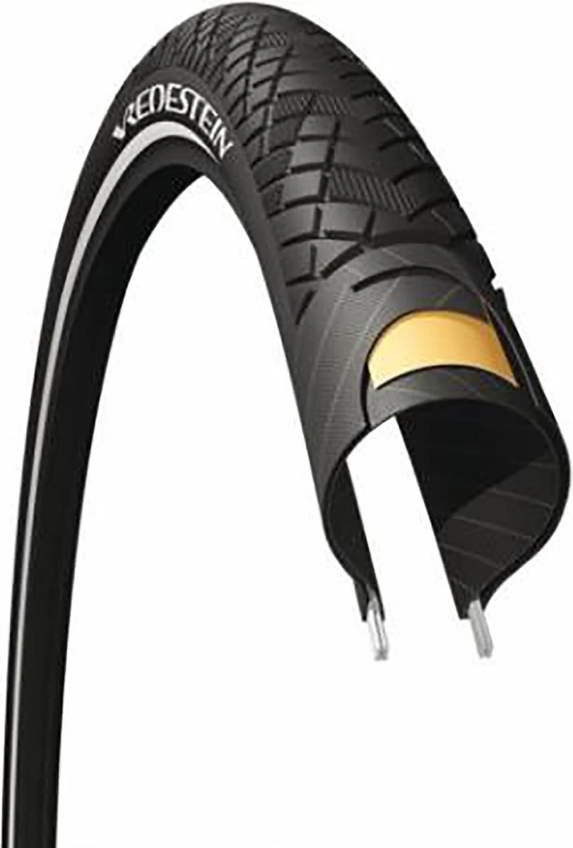 Vredestein Perfect Tour - Buitenband - Antilek - 37-622 - Zwart 3 Vredestein Perfect Tour - Buitenband - Antilek - 37-622 - Zwart - Afbeelding 3