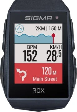 SIGMA SPORT ROX 11.1 EVO GPS Fietscomputer Incl. Stuurhouder, Zwart 22 SIGMA SPORT ROX 11.1 EVO GPS Fietscomputer Incl. Stuurhouder, Zwart -Fietsuitrustings Winkel 826x1200