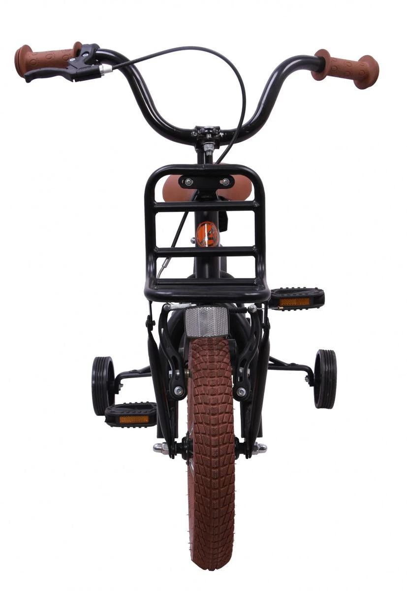 Amigo 2Cool Jongensfiets - Kinderfiets 12 Inch - Matzwart 15 Amigo 2Cool Jongensfiets - Kinderfiets 12 Inch - Matzwart - Afbeelding 15