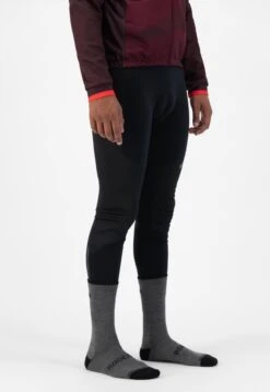 Rogelli Wintersok Merino Wool 2-pack - Grijs & Zwart - Maat 40-43 -Fietsuitrustings Winkel 828x1200 2