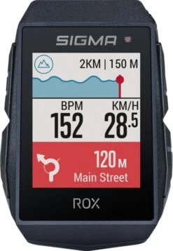 Sigma Sport ROX 11.1 EVO GPS Fietscomputer - HR Set - Zwart -Fietsuitrustings Winkel 828x1200 3