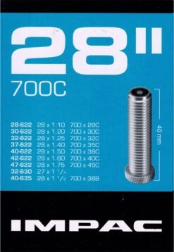 Impac Binnenband 28 Inch (28/47-622-635) Av 40 Mm -Fietsuitrustings Winkel 828x1200 4