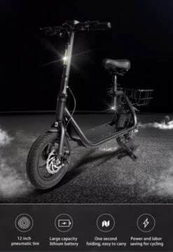 Gyro Elektrische Mini-scooter - Opvouwbaar -Fietsuitrustings Winkel 829x1200