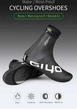 Giyo Overschoenen - Maat 44/45 (XL) - 1 Paar - Mountainbike - Wielrennen - Zwart - Wind En Waterdicht - Waterproof - Regen - Vorst -Fietsuitrustings Winkel 833x1200 3