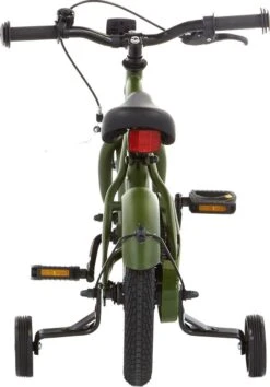Nogan Harley - Kinderfiets - Jongensfiets - 12 Inch - Leger Groen -Fietsuitrustings Winkel 837x1200