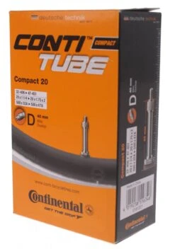 Continental Compact 20 - Binnenband Fiets - Frans Ventiel - 40 Mm - 20 X 1 1/4 - 1 3/8 - 1.75 - 2.00 -Fietsuitrustings Winkel 843x1200 4