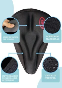 VoordeelShop Fiets Zadelhoes Met Extra Zachte Gel En Gleuf Universeel - Gel Zadelhoes Voor Racefiets/mountainbike En Normale Fietsen - Comfortabel Fietsen - Fiets Accessoires -Fietsuitrustings Winkel 846x1200 1